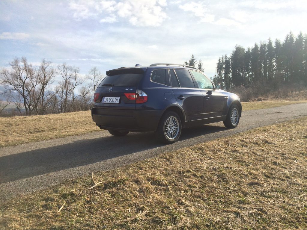 BMW X3 E83 20d test jazdenky