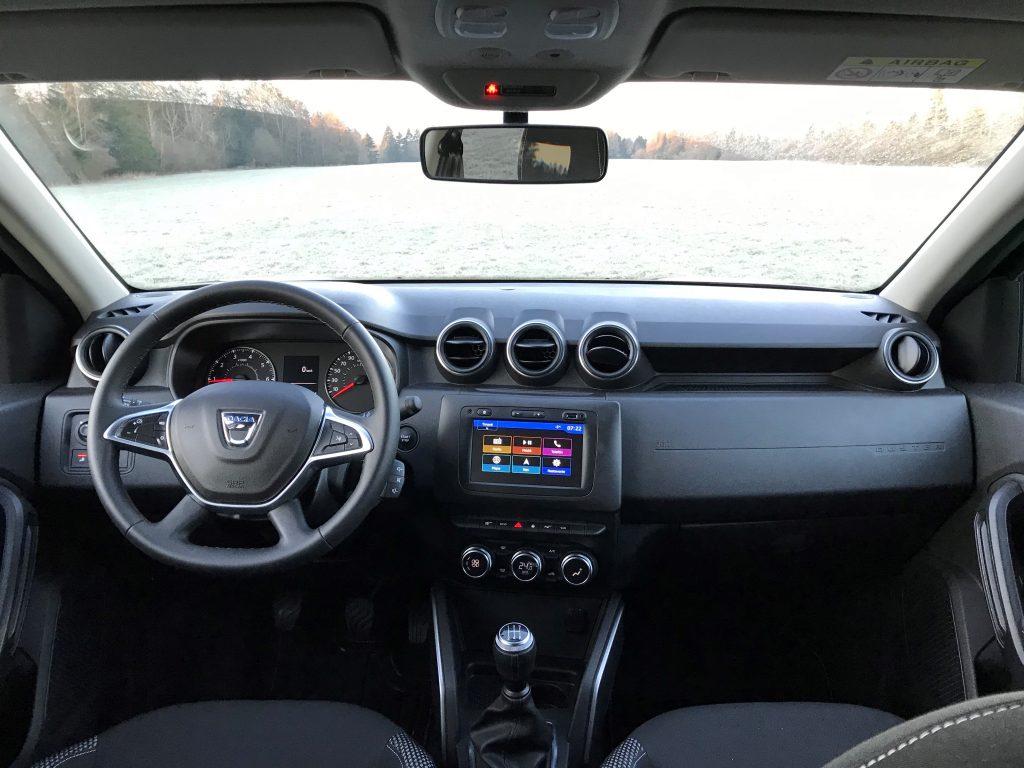 2020 Dacia Duster 1.0 TCe 100k LPG test recenzia skúsenosti interiér