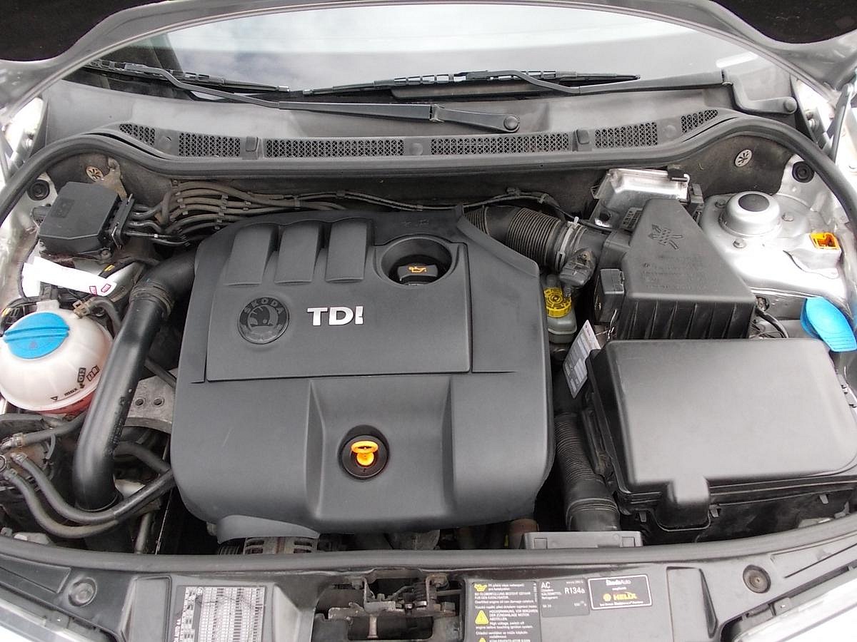 Skoda fabia моторы
