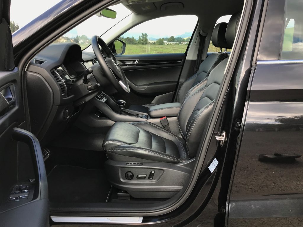 2019 Škoda Kodiaq 2.0 TDI 110 kW DSG test jazdenky recenzia skúsenosti interiér