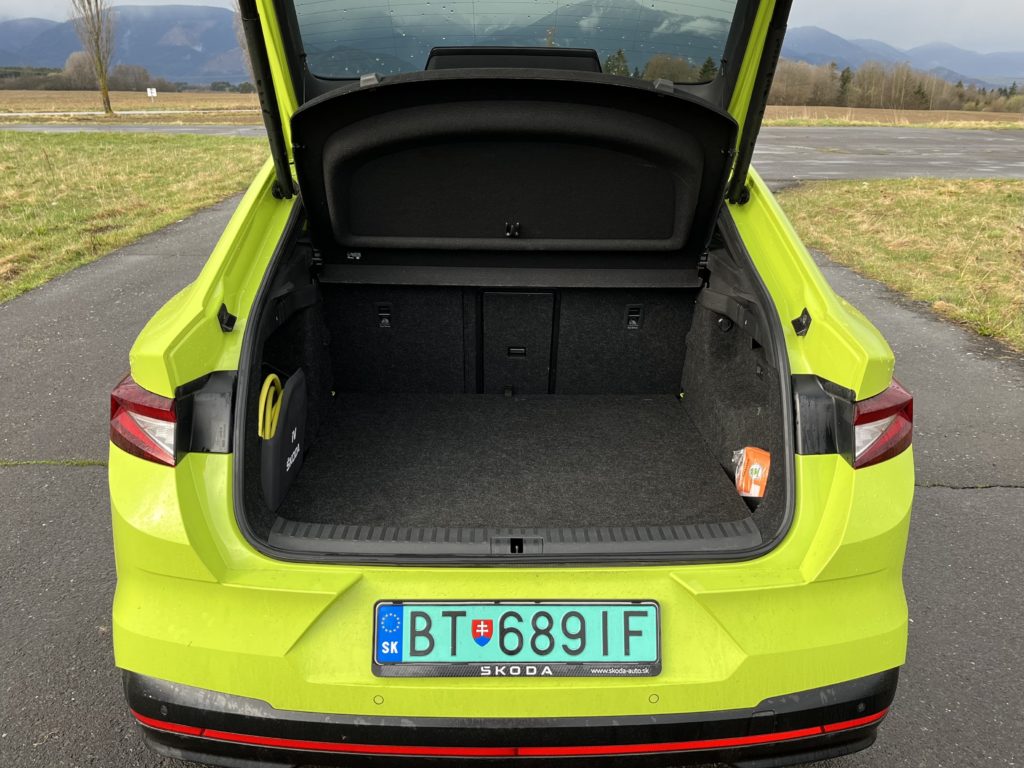 2023 Škoda Enyaq Coupé RS iV test recenzia skúsenosti kufor