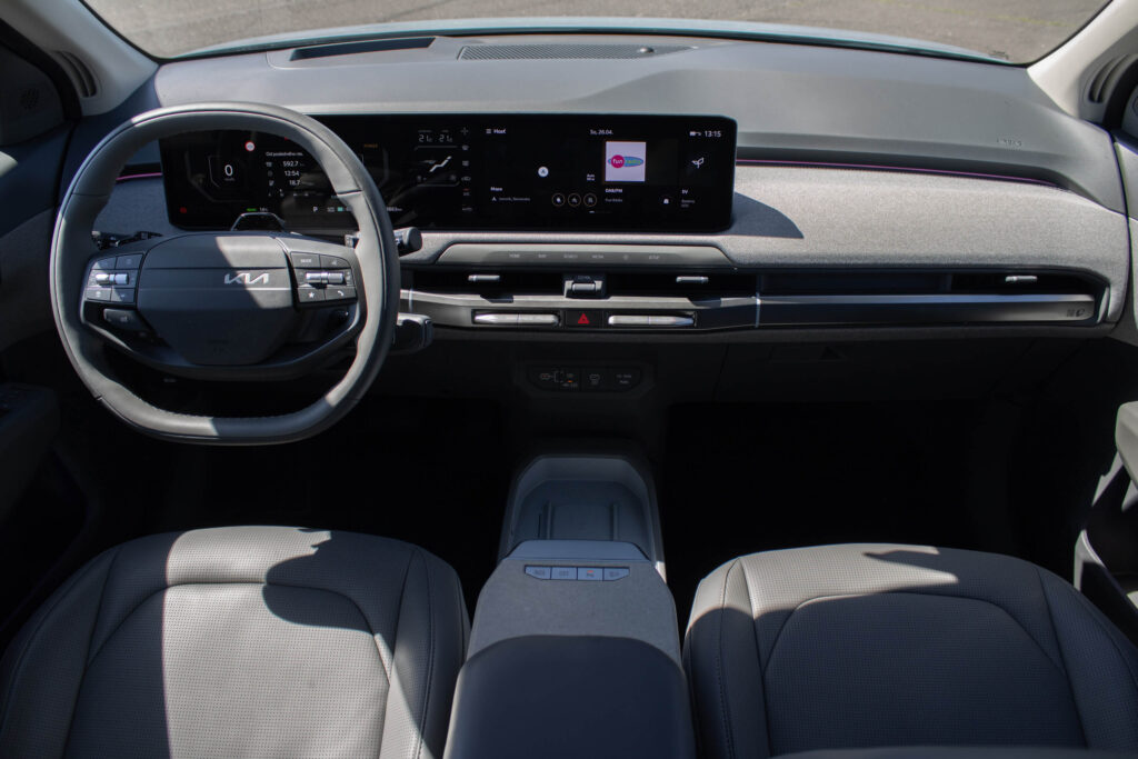 2025 Kia EV3 Earth test recenzia skúsenosti interiér